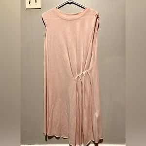 ALL SAINTS Pink Jersey Dress NWOT L